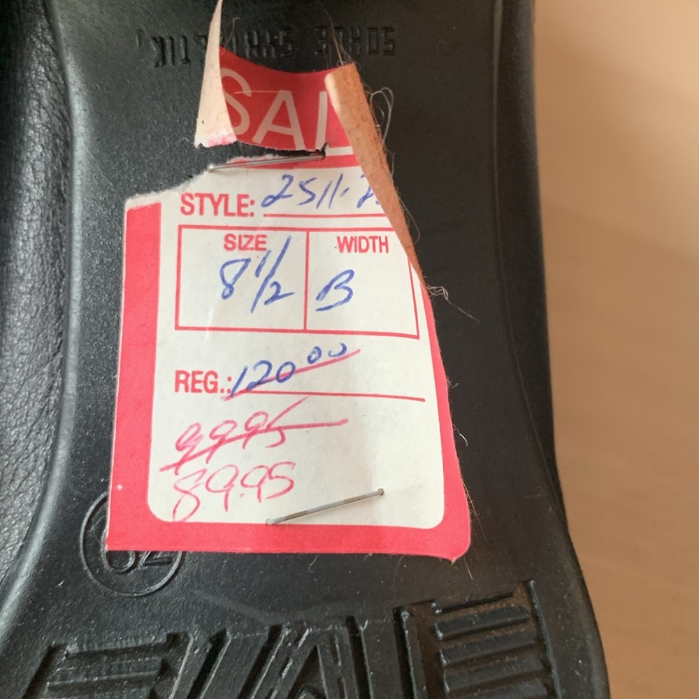NWOT Made in Italy black boots - Picture 6 of 9